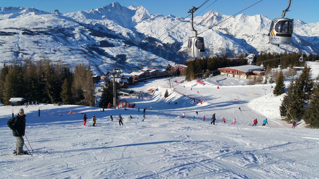 Studio Arc 1800 Skis Aux Pieds Les Arcs  Eksteriør bilde